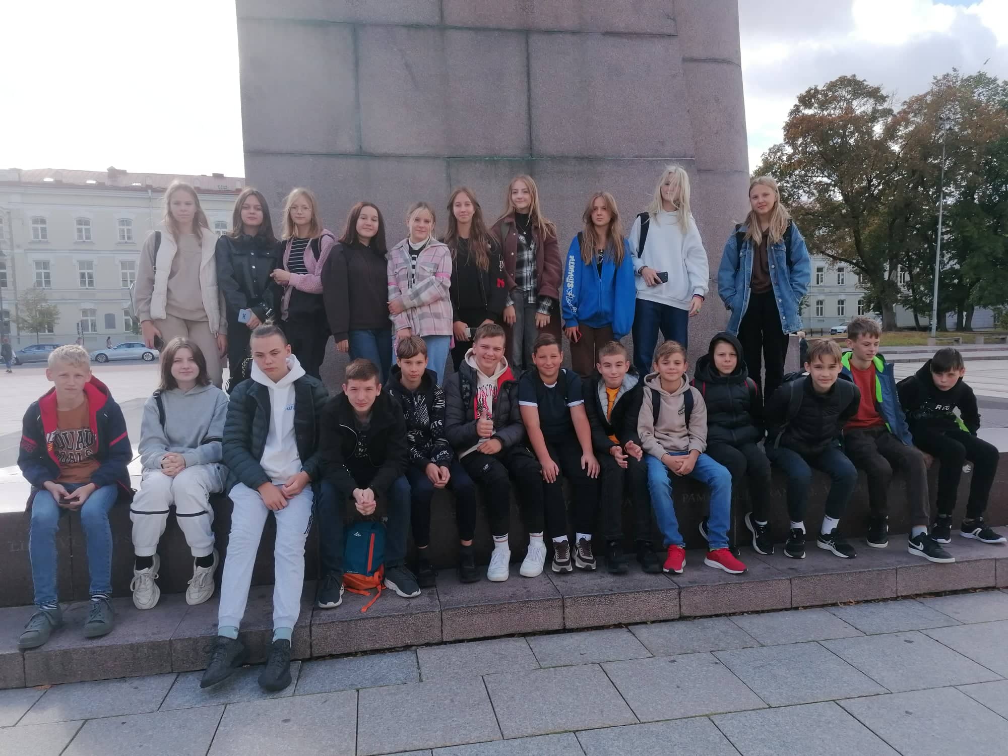 7b klasės mokinių Krašto pažinimo diena Vilniuje