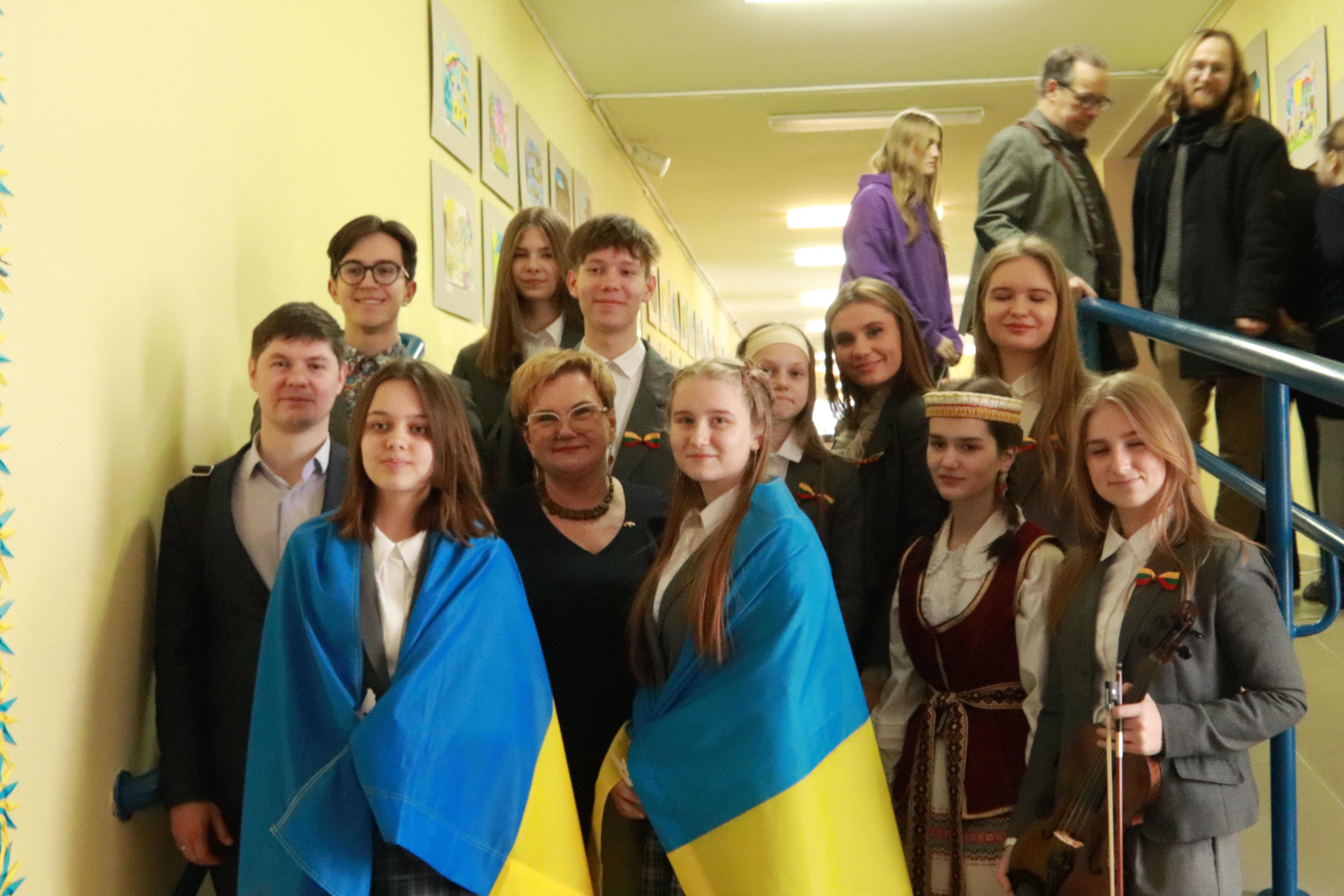 Parodos „Laisvės ir taikos siekis: Ukraina – Lietuva“ atidarymas